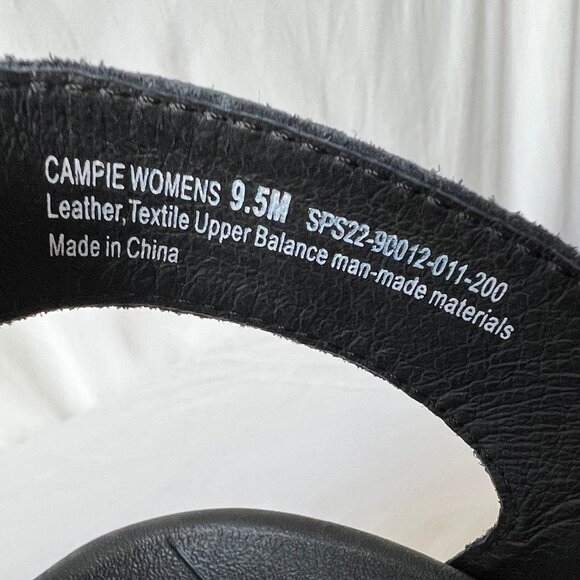 Spyder Women's Sandals, Black, Campie Wedge, Rebound Technology, Size 9.5 New - Picture 5 of 16